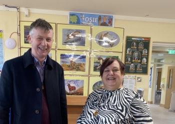 Cathaoirleach nua  / New chairperson